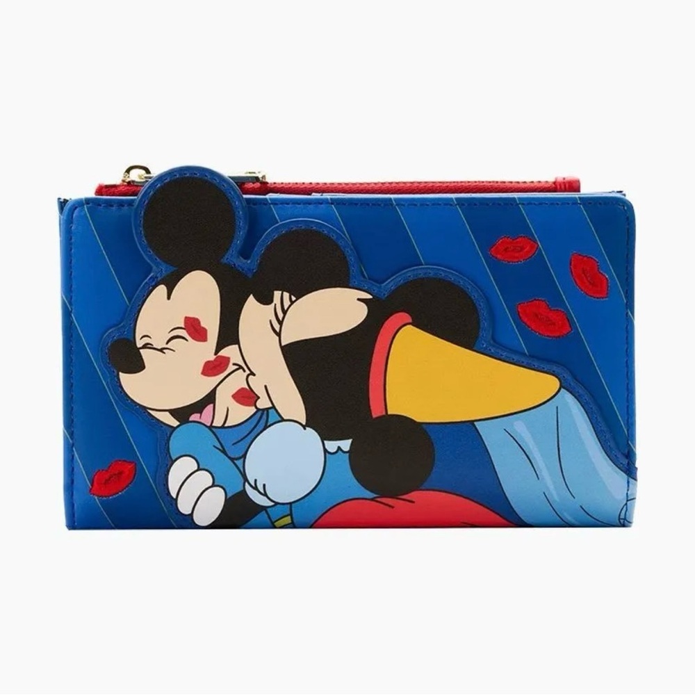 Loungefly Disney Brave Little Tailor Mickey & Minnie Wallet NWT